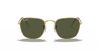 [G-15 Green Lenses, Polished Gold Frame]