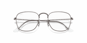 Clear Lenses, Polished Gunmetal Frame