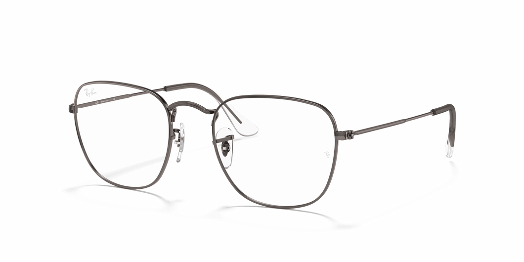 [Clear Lenses, Polished Gunmetal Frame]