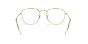 Clear Lenses, Polished Gold Frame