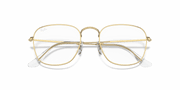 Clear Lenses, Polished Gold Frame