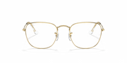 Clear Lenses, Polished Gold Frame