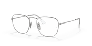 Clear Lenses, Polished Silver Frame