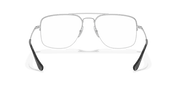 Clear Lenses, Polished Silver Frame