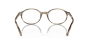 Clear Lenses, Polished Striped Beige Frame