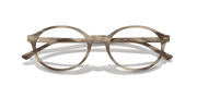 Clear Lenses, Polished Striped Beige Frame