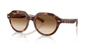 Clear Gradient Brown Lenses, Polished Light Havana On Multicolor Frame