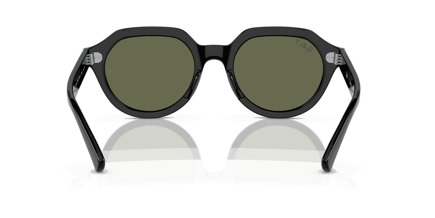 [Green Lenses, Polished Black Frame]