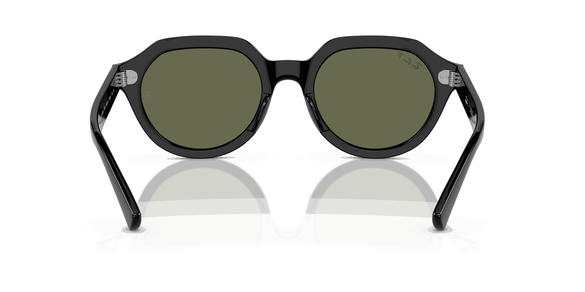 [Green Lenses, Polished Black Frame]