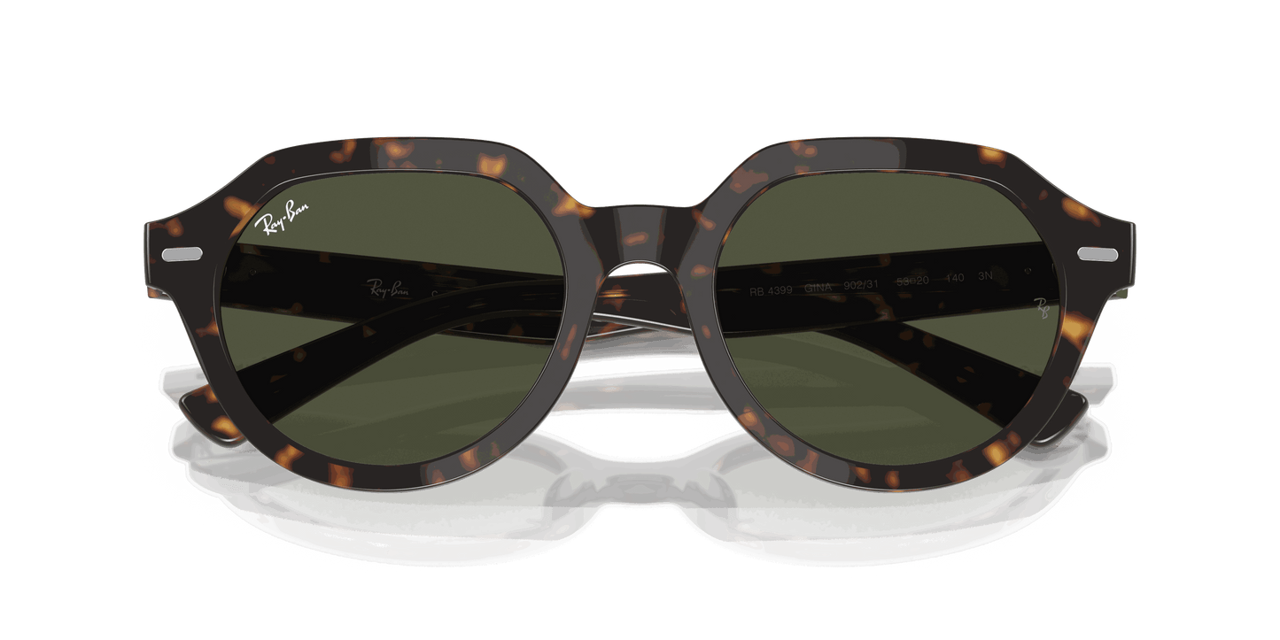 [Green Lenses, Polished Havana Frame]