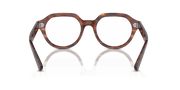 Clear Lenses, Polished Striped Havana Frame