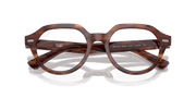 Clear Lenses, Polished Striped Havana Frame