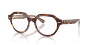 Clear Lenses, Polished Light Havana On Multicolor Frame