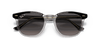 [Grey Lenses, Polished Black On Transparent Frame]