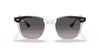 [Grey Lenses, Polished Black On Transparent Frame]