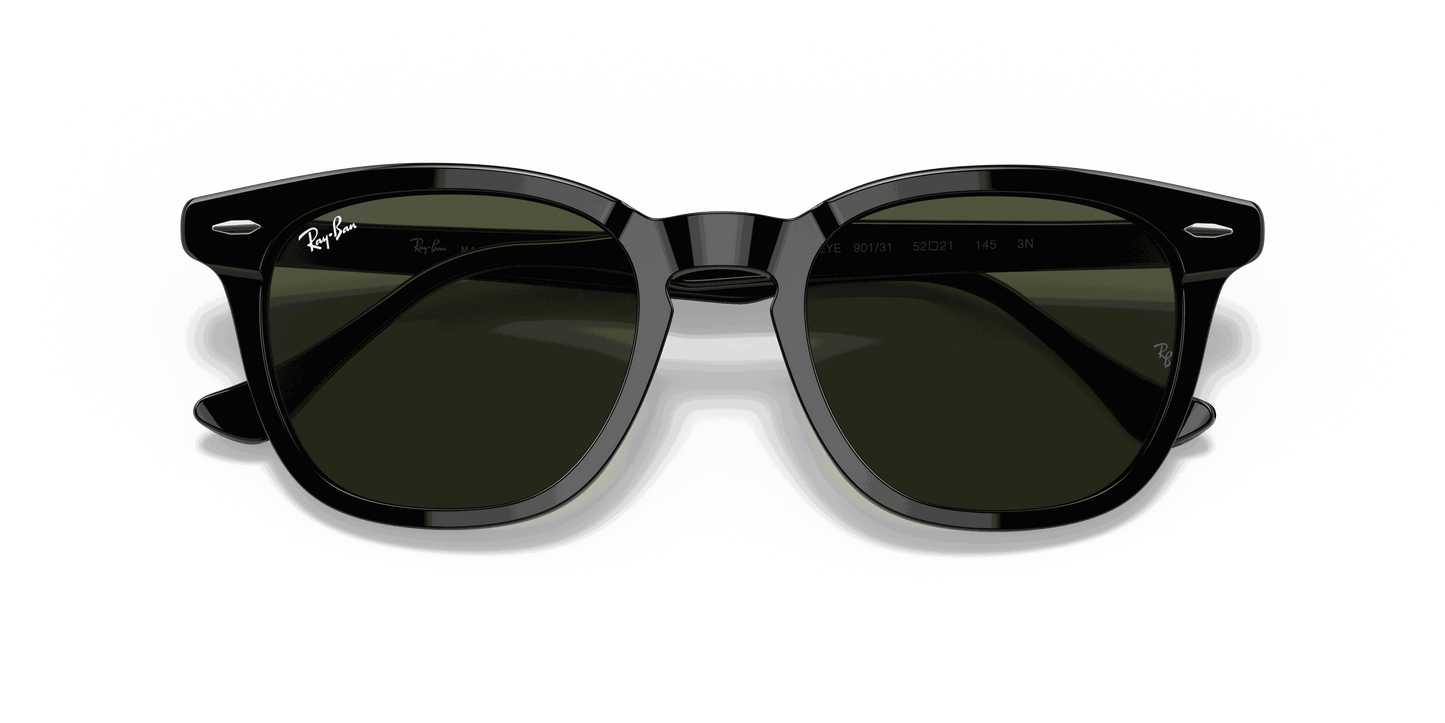 [Green Lenses, Polished Black Frame]