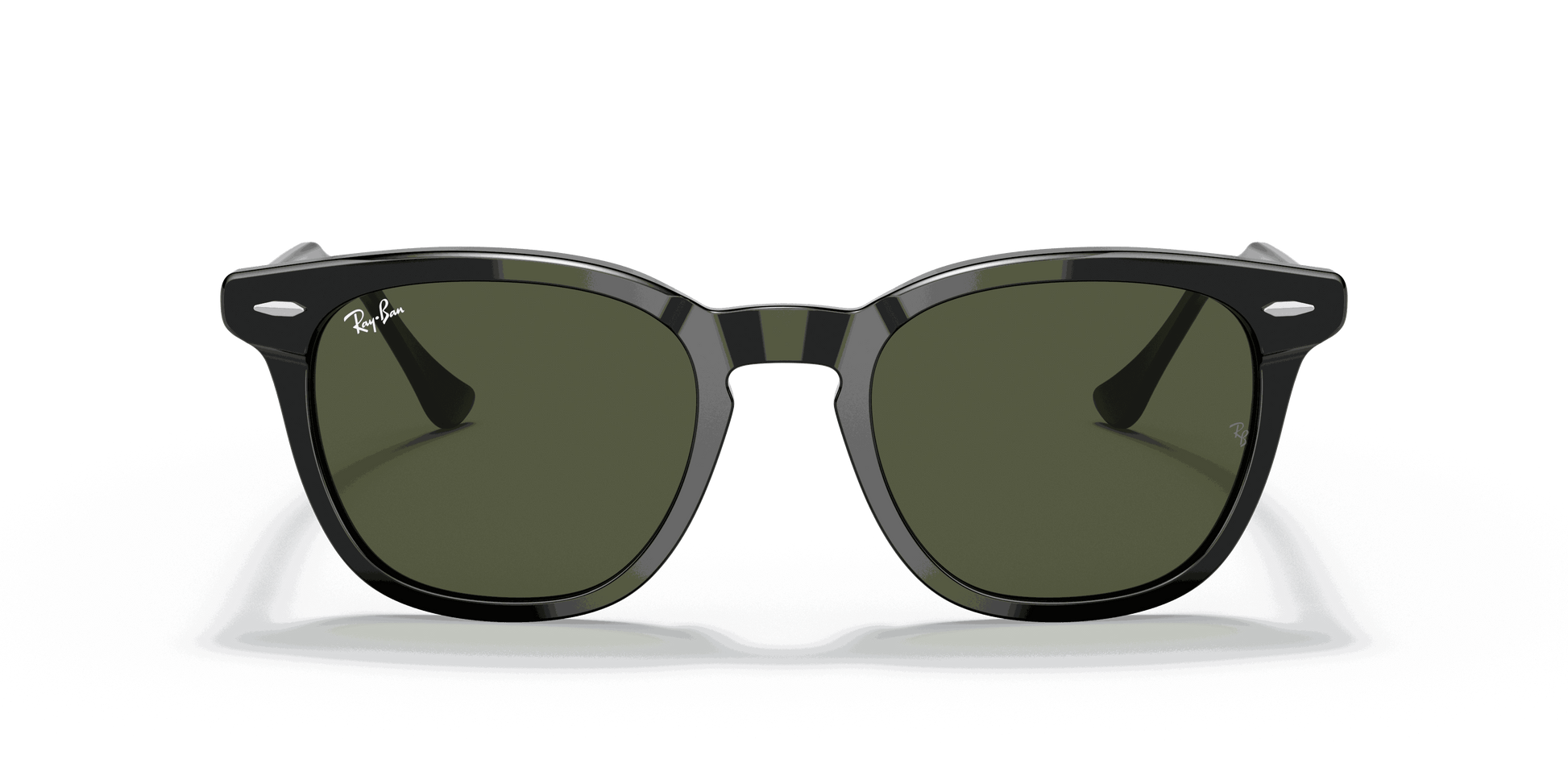 [Green Lenses, Polished Black Frame]