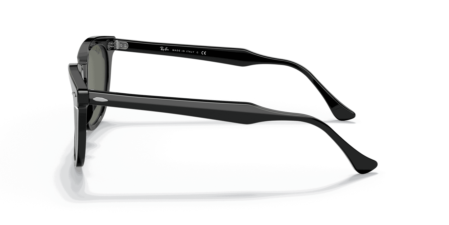 [Green Lenses, Polished Black Frame]