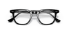 [Clear Lenses, Polished Black Frame]