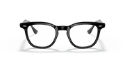 Clear Lenses, Polished Black Frame