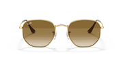 Light Brown Gradient Lenses, Polished Arista Gold Frame