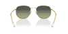 [Green Vintage Lenses, Polished Arista Gold Frame]