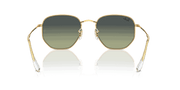 Green Vintage Lenses, Polished Arista Gold Frame