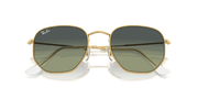 Green Vintage Lenses, Polished Arista Gold Frame