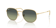 Green Vintage Lenses, Polished Arista Gold Frame