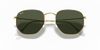 [G-15 Green Lenses, Polished Gold Frame]