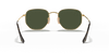 [G-15 Green Lenses, Polished Arista Gold Frame]