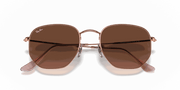 Brown Gradient Lenses, Polished Copper Frame