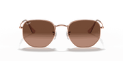 Brown Gradient Lenses, Polished Copper Frame