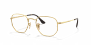 Clear Lenses, Polished Arista Gold Frame