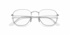 [Clear Lenses, Polished Silver Frame]