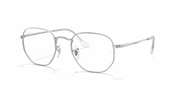 Clear Lenses, Polished Silver Frame