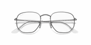 Clear Lenses, Polished Gunmetal Frame