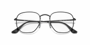 Clear Lenses, Polished Black Frame