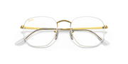 Clear Lenses, Polished White Frame