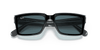 [Blue Gradient Lenses, Polished Black On Transparent Frame]