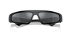 [Dark Grey Lenses, Polished Black Frame]