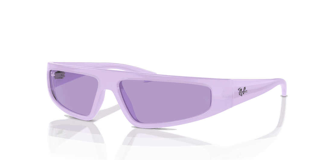 [Violet Lenses, Polished Lilac Frame]