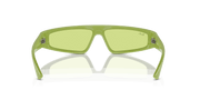 Green Lenses, Polished Apple Green Frame