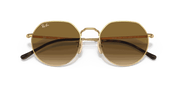 Brown Lenses, Polished Arista Gold Frame