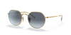 [Blue/Grey Lenses, Polished Arista Gold Frame]