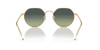 [Green Vintage Lenses, Polished Arista Gold Frame]