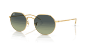 Green Vintage Lenses, Polished Arista Gold Frame