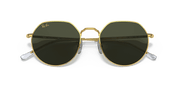 Green Lenses, Polished Gold Frame