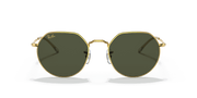 Green Lenses, Polished Gold Frame