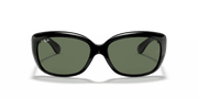 Dark Green Lenses, Polished Black Frame